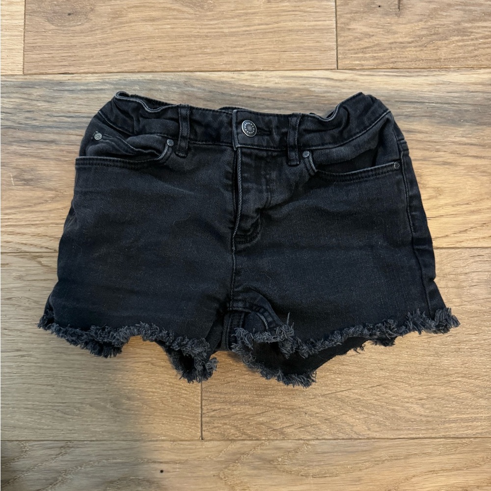 Girls black shorts